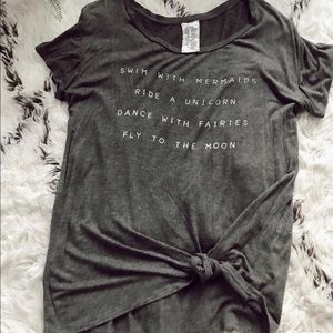 charcoal grey t Shirt